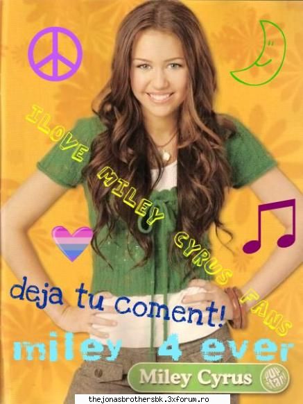 Miley Cyrus - lav - Starurile Disney