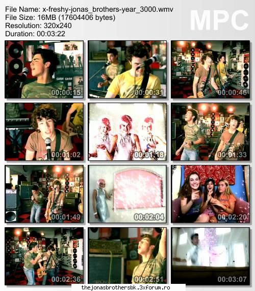 Pictures - year 3000 ador melodia asta dar cel mai mult imi - Jonas Bothers